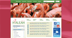 Desktop Screenshot of hialeahfl.gov